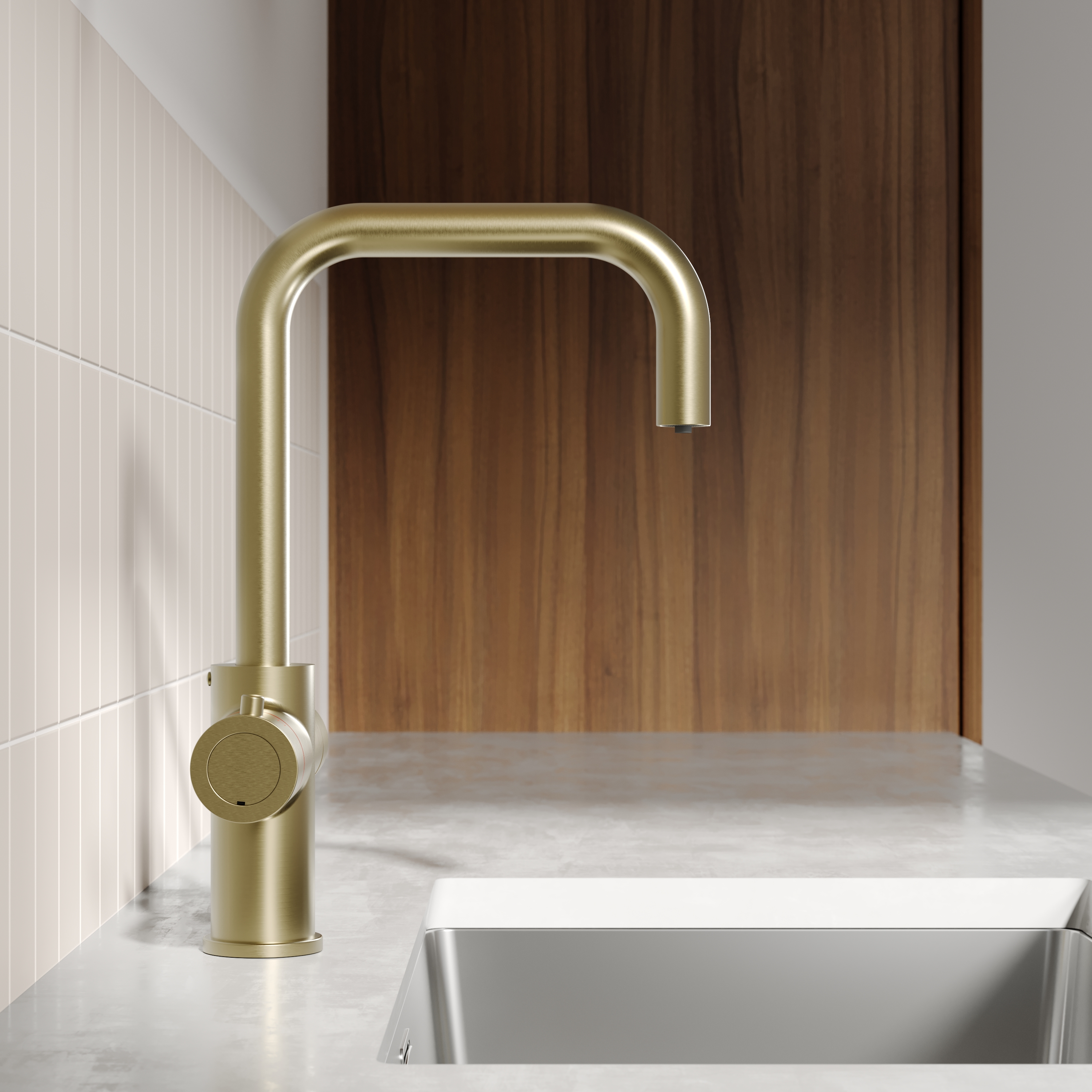 Vellamo Altair 3-in-1 Instant Boiling Water Tap with Boiler & Filter